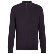 falke-half-cardigan-half-zip-sweater---asphalt-mel-grey-35073026