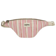Hindbag Olivia Bum Bag - Rød/Pink Striber