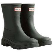 Hunter Downpour Short Wellington Boots - Mørke Olivengrøn