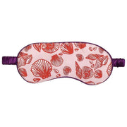 Jessica Russell Flint Shells Silk Eye Mask - Rød/Pink