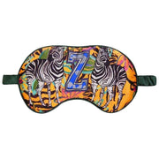 Jessica Russell Flint Z til Zebra Silk Eye Mask - Orange