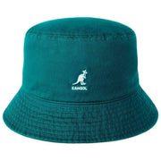 Kangol Washed Bucket Hat - Blågrøn