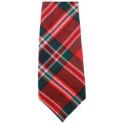 Locharron of Scotland Reiver MacFarlane Modern Tartan Tie - Rød/Grøn/Hvid