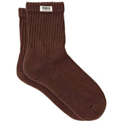 Roka Windsor Solid Crew Sokker - Coco Brown