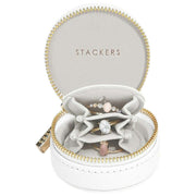 Stackers Oyster Travel smykkeskrin - White Pebble