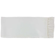 Michelsons of London Narrow Dress Silk Scarf - White