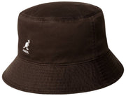 Kangol Washed Bucket Hat - Kaffebønne brun