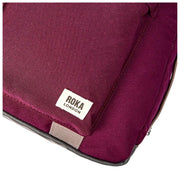 Roka Gatwick Small Genbrugt Canvas Duffeltaske - Cherry Lacquer Red