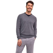 falke-pure-cashmere-v-neck-sweater---dark-grey-heather-35073087
