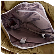 Roka Oxford Medium Taslon Skuldertaske - Mossbrun