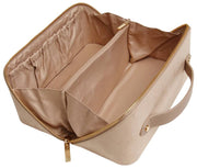 Alice Wheeler London Kensington Ruskind Train Case - Mink Cream