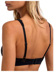 Falke Delicate Touch Triangle Bralette - Sort