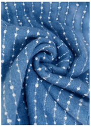 Powder Dakota Cozy Scarf - Marineblå