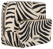 Hindbag Alix Extra Large Toilettaske - Ecru Zebra