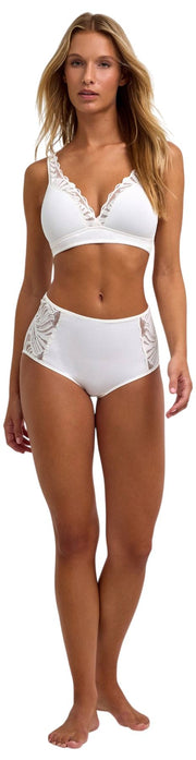 Falke Delicate Touch Mid Waist Briefs - Elfenben
