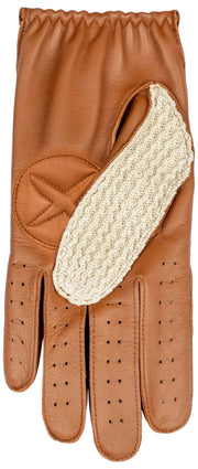 Dents The Suited Racer Hatcher Læder kørehandsker - Cognac Tan