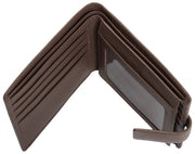 Dents Aire Passcase Wallet - Chokoladebrun