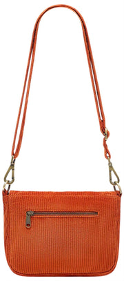 Hindbag Margault Skuldertaske - Velvet Brick Orange
