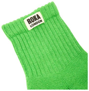 Roka Windsor Solid Crew Sokker - Online Lime