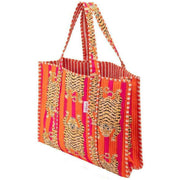 elie-beaumont-serendipity-cotton-quilted-tote-bag---tibetan-tiger-pinkorange-33884618