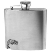 english-pewter-company-6oz-stainless-steel-trout-hip-flask---silver-34311275