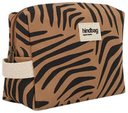Hindbag Leon Toilettaske - Zebra Cinnamon Brown