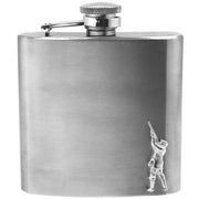 english-pewter-company-6oz-stainless-steel-shooting-hip-flask---silver-34311322