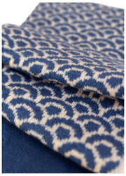 Powder Agatha Cozy Scarf - Denim Mix Blue