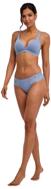 Falke Delicate Touch High Apex BH - Blå Stål