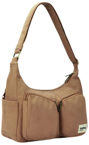 Hindbag Emile Multi Pocket Skuldertaske - Cinnamon Brown