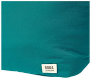 Roka Oxford Medium Taslon Skuldertaske - Ocean View Blue