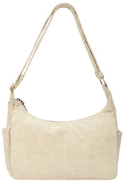 Hindbag Emile Multi Pocket Skuldertaske - Jute Beige