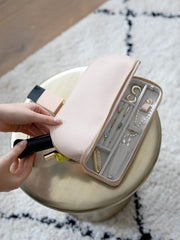 Stackers Kosmetik- og smykkepose - Blush/Guld