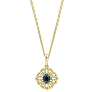 elements-gold-ornate-sapphire-9ct-gold-pendant---blue-35461367