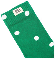 Roka Wimbledon Crew Socks - Amazon Dot Grøn/Hvid