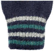 Dents Salcombe Rib Strik Handsker - Navy
