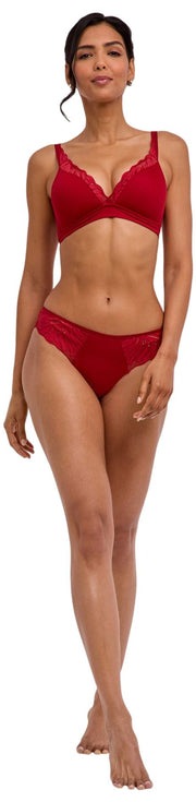 Falke Delicate Touch Thong - Ventimiglia Rød