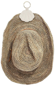 Stackers Shell Hat Holder Nøglering - Havregryn Creme