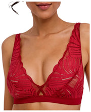 Falke Delicate Touch Triangle Bralette - Ventimiglia Rød