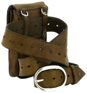 Campomaggi Siena Stud Telefon Holder Taske - Militærgrøn