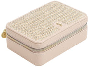 Stackers Luxury Travel smykkeskrin - Blush Raffia