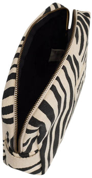 Hindbag Leon Toilettaske - Ecru Zebra