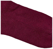Roka Windsor Solid Crew Sokker - Plum Burgundy