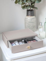 Stackers Classic Drawer Makeup Organizer - Taupe