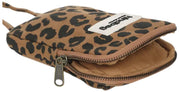 Bagbag Bill Phone Bag - Leopard Cinnamon Brown