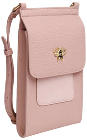 Alice Wheeler London Mini Bloomsbury Crossbody taske - Pink