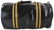 Fred Perry Tipped Classic Barrel Bag - Sort/Guld