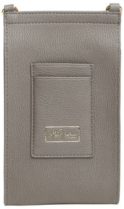 Alice Wheeler London Mini Bloomsbury Crossbody taske - Slate Grey