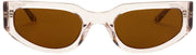 MessyWeekend Hart Blue Light Sun Læsebriller - Brun/Paloma Beige