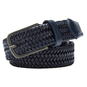 meyer-elastic-leather-belt---navy-33601105